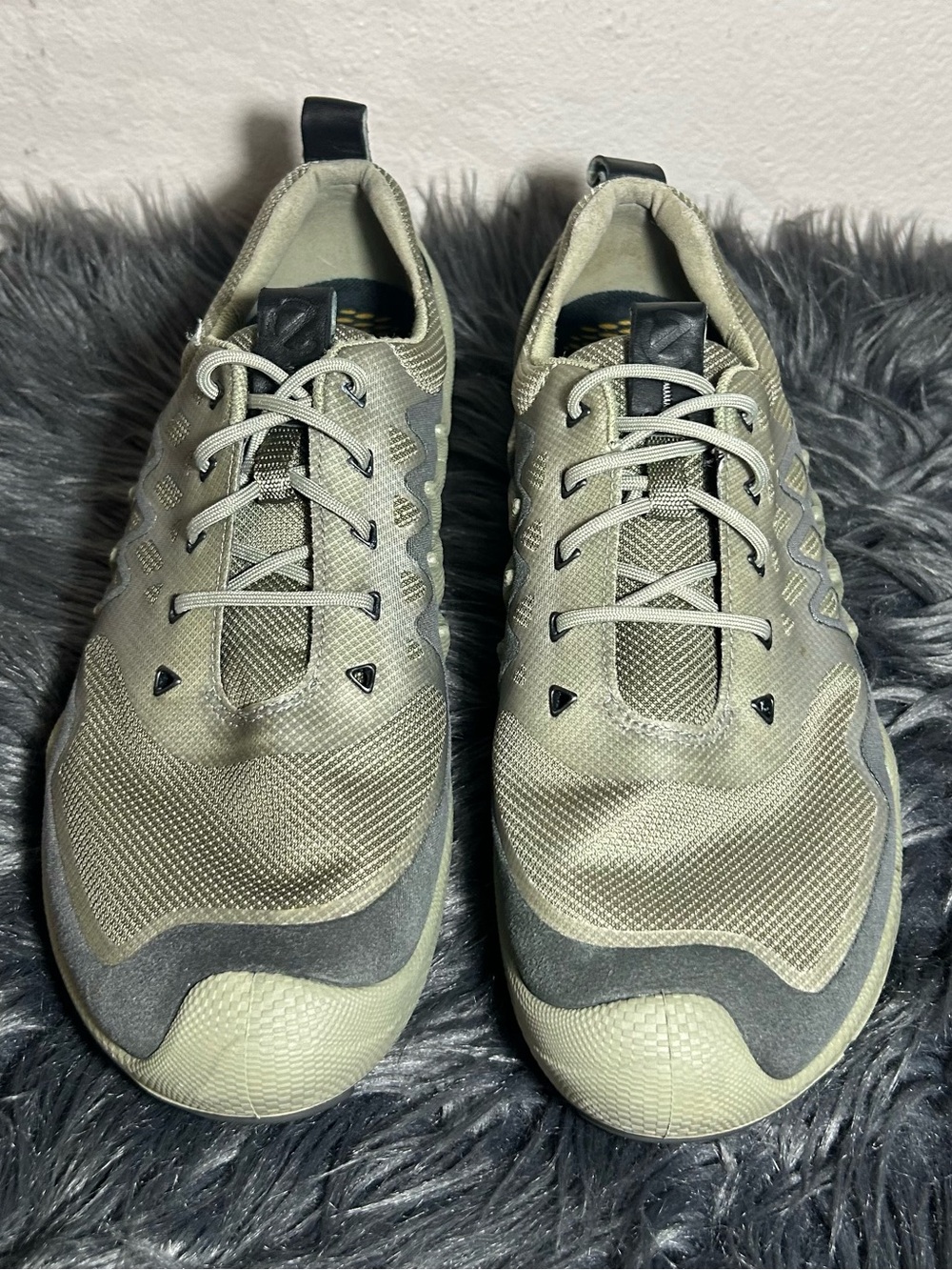 ECCO Biom Aex M Olive Tactical Mesh Lightweight Trail Sneakers Size 9-9.5 US - Picture 3 of 9